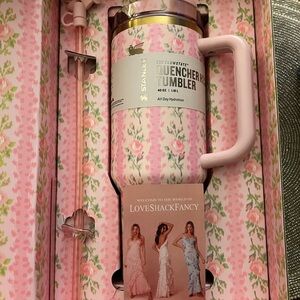Stanley Pink Floral Quencher Tumbler